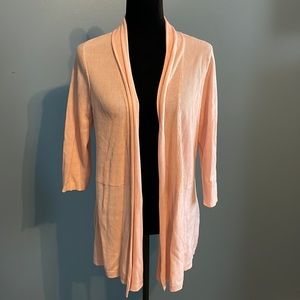 L NY & Co cardigan peachy - pink toned - light material